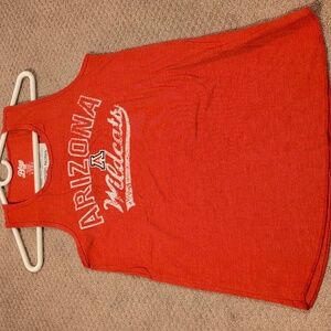 Arizona Wildcats Light Red Tank Top NWT